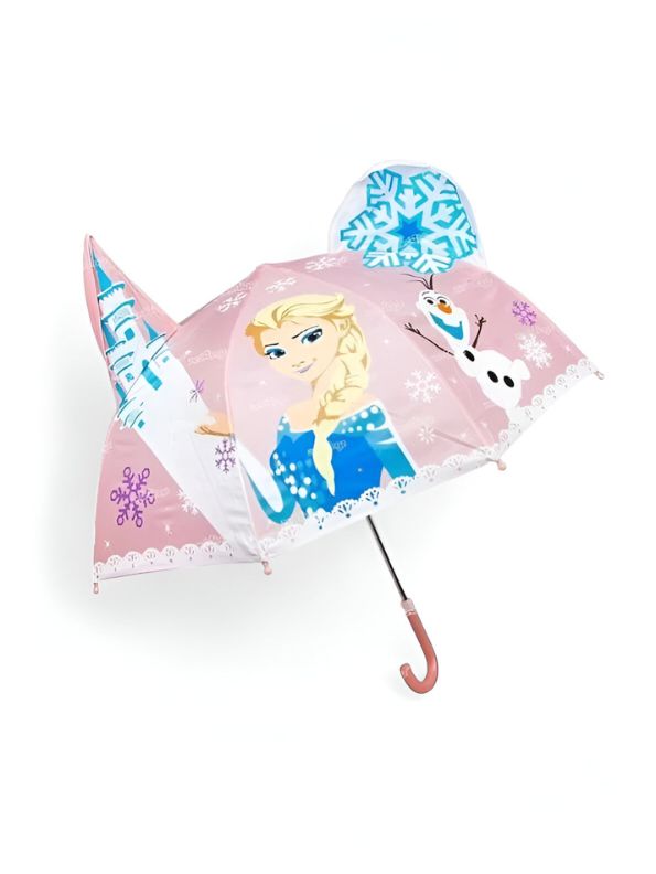 Frozenshade – Frozen Elsa Umbrella for Kids | Waterproof, Lightweight & Safe Rainy Season Umbrella with Princess Design NOV6221.