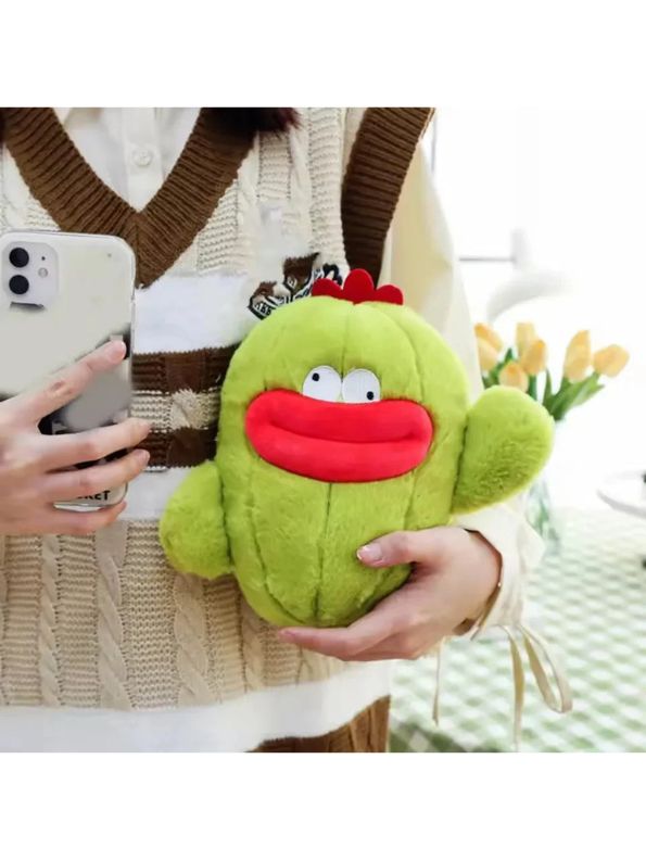 Funny Face Cucumber Plush Toy – Soft, Adorable & Huggable Gift for Kids & Adults 7 inch - STFunny Face Cucumber Plush Toy – Soft, Adorable & Huggable Gift for Kids & Adults 7 inch - ST13567