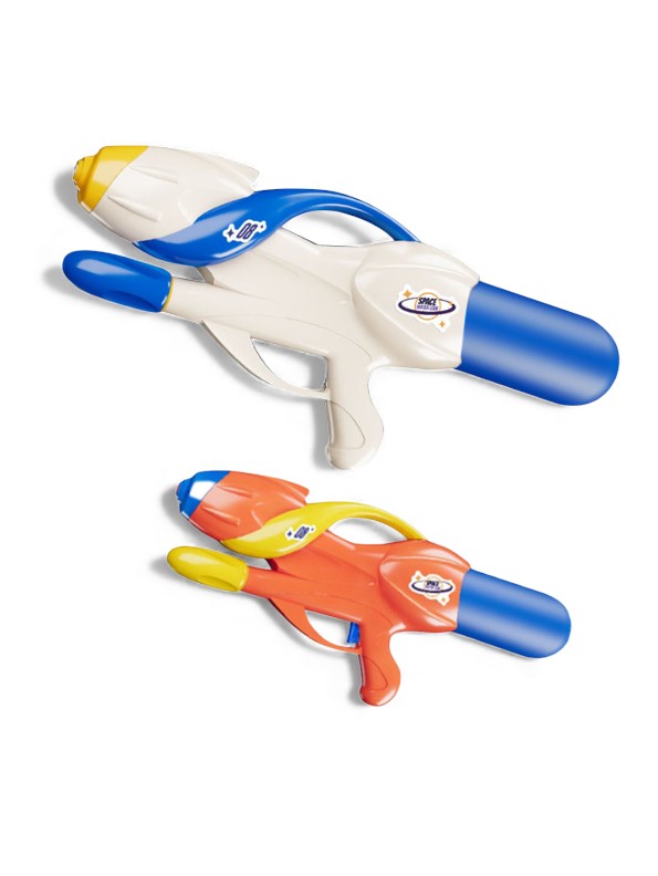 Futuristic Space Blaster Water Gun – High-Capacity Pichkari for Kids & Adults – Perfect for Holi White LMI14428.