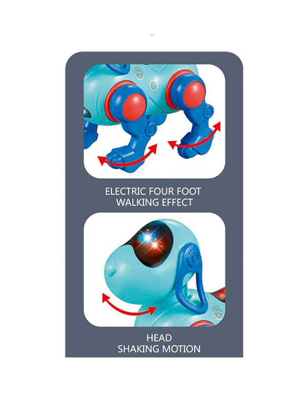 Futuristic Walking Robot Dog Toy For Kids With Lights And Sound - Toyloft