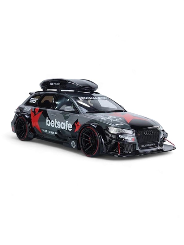 Audi RS6 DTM Metal Model Diecast Car Scale 1:24 - Black (S) - Toyloft