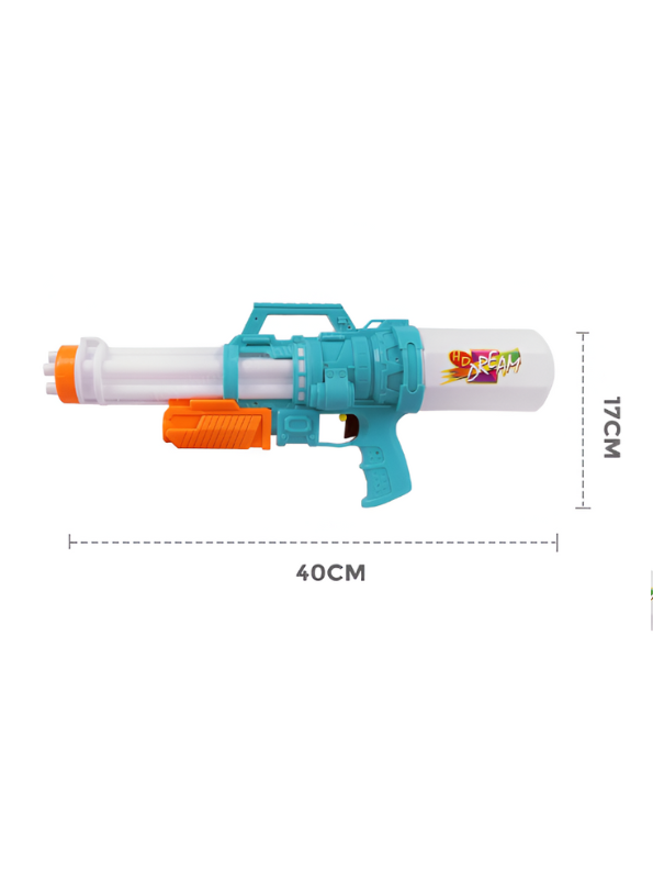 GatlingBlaze – High-Pressure Gatling Water Gun | Large Capacity 2-Nozzle Holi Pichkari for Kids & Adults LMI12027.