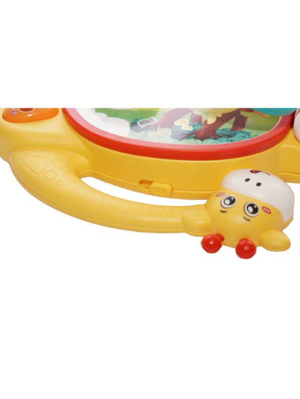 Giraffe Musical Learning Book for Kids – Interactive Educational Toy with Animal Sounds, Lights & Instruments – Early Learning Rhyme Book for Toddlers & Babies - NX13410.