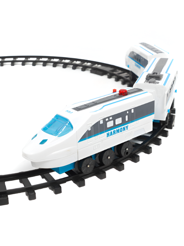 Harmony Electric High-Speed Bullet Train Set with Track for Kids TV7003