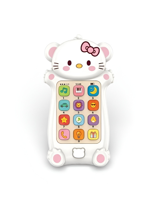 Hello Kitty Inspired Baby Toy Phone – Educational Pretend Play Smartphone for Infants NX15507.