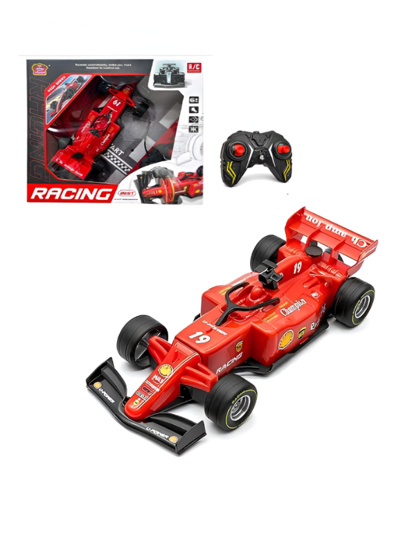 High-Speed Remote Control F1 Racing Car with Mist Spray, 360° Front Wheels Rechargeable RC Car TV6621.