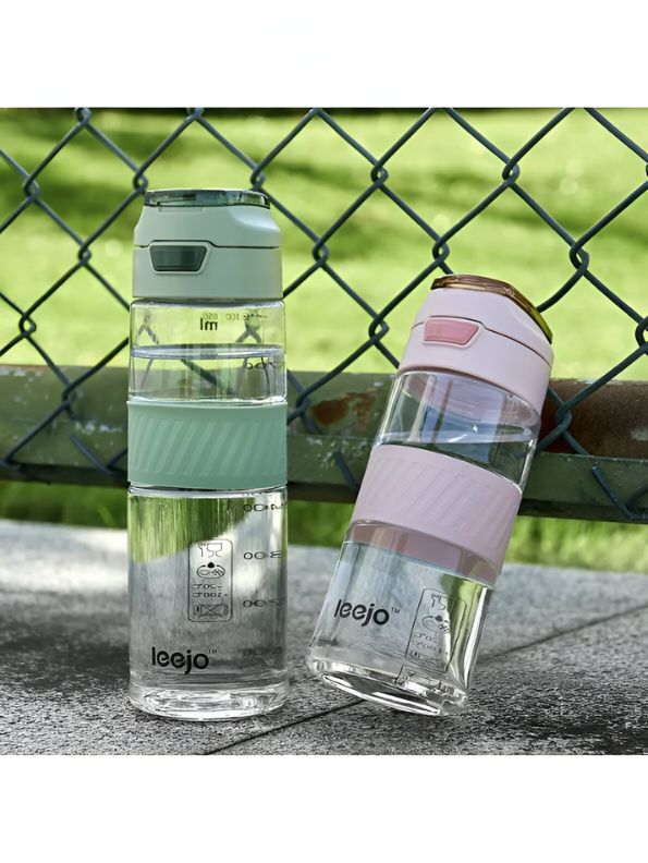 Green - HydraSipper – 650ml Advanced Water Bottle for Office Use | Leak-Proof, Ideal for Daily Hydration NOV1660.