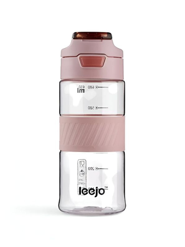 Pink - HydraSipper – 650ml Advanced Water Bottle for Office Use | Leak-Proof, Ideal for Daily Hydration NOV1660.