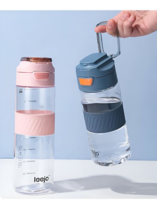 Pink - HydraSipper – 650ml Advanced Water Bottle for Office Use | Leak-Proof, Ideal for Daily Hydration NOV1660.