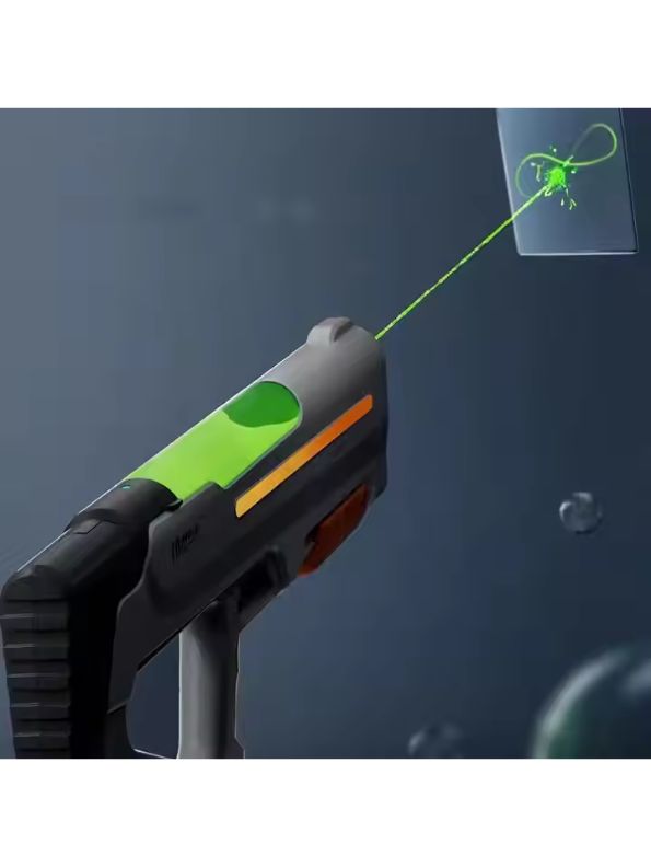 HydroGlow X1 Auto Refill Electric Water Gun – Rechargeable Toy Gun with Glowing Water Effect for Night Battles