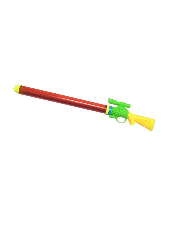 HydroLong – Long Barrel Water Gun Blaster | High-Pressure Holi Pichkari for Summer Pool Fun Red LMI11415.