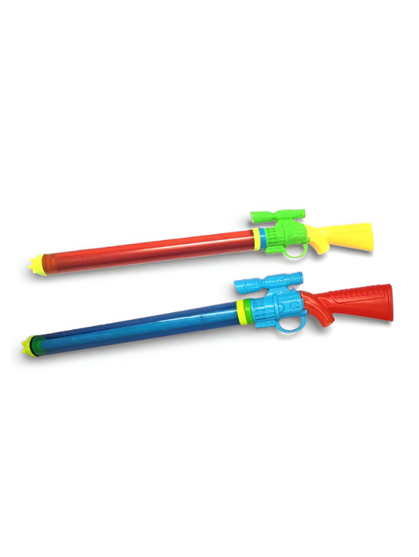 HydroLong – Long Barrel Water Gun Blaster | High-Pressure Holi Pichkari for Summer Pool Fun Red LMI11415.