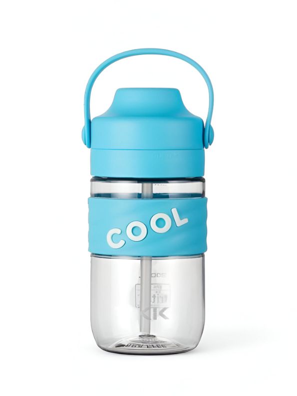HydroSip Junior – 550ml Kids Water Bottle with Straw Handle