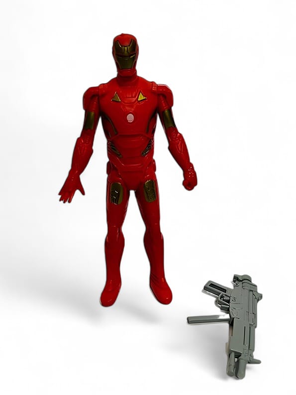 Iron Man Action Figure Toy for Kids Heroic Interactive Play