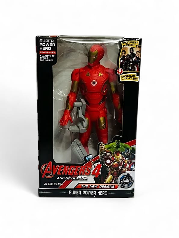 Iron Man Action Figure Toy for Kids - Heroic & Interactive Play | MD-O-24 - Toyloft