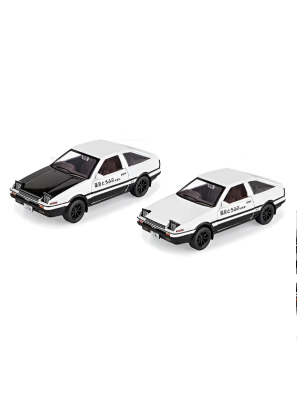 Toyota AE86 Trueno Diecast Car Model – Alloy Pull Back Japan Sports Car Toy for Kids | Tokyo Drift Racer Scale 1:30 TV5809.