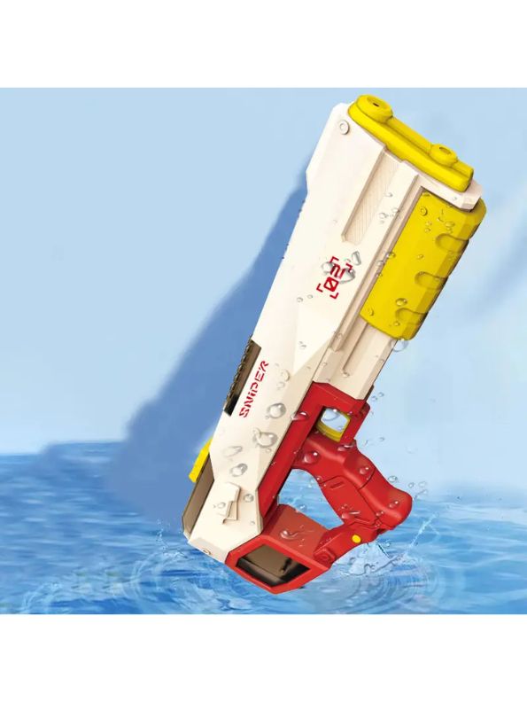 Saffron Blaze - JetForce 3000 - Electric Water Gun - 450CC, 39 FT Range, Electric & Manual Squirt Gun for Adults & Kids