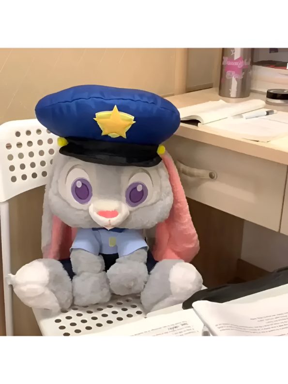 Judy Hopps Police Bunny Plush Toy 35cm – Cute Rabbit Stuffed Animal ST15539.