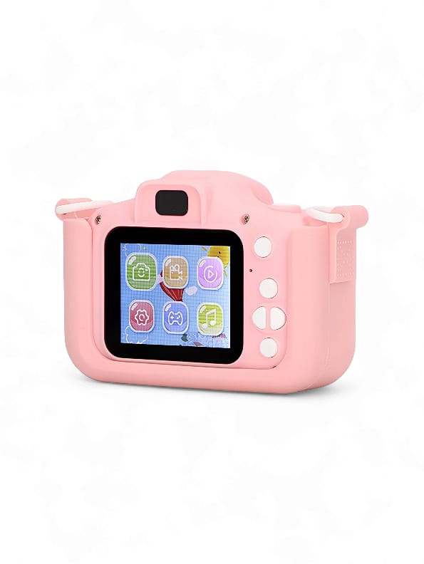 Kids Portable Selfie Camera Toy - Pink (MS-M-48) - Toyloft