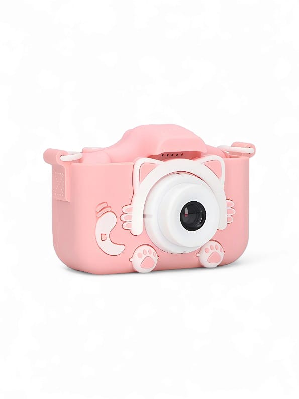 Kids Portable Selfie Camera Toy - Pink (MS-M-48) - Toyloft