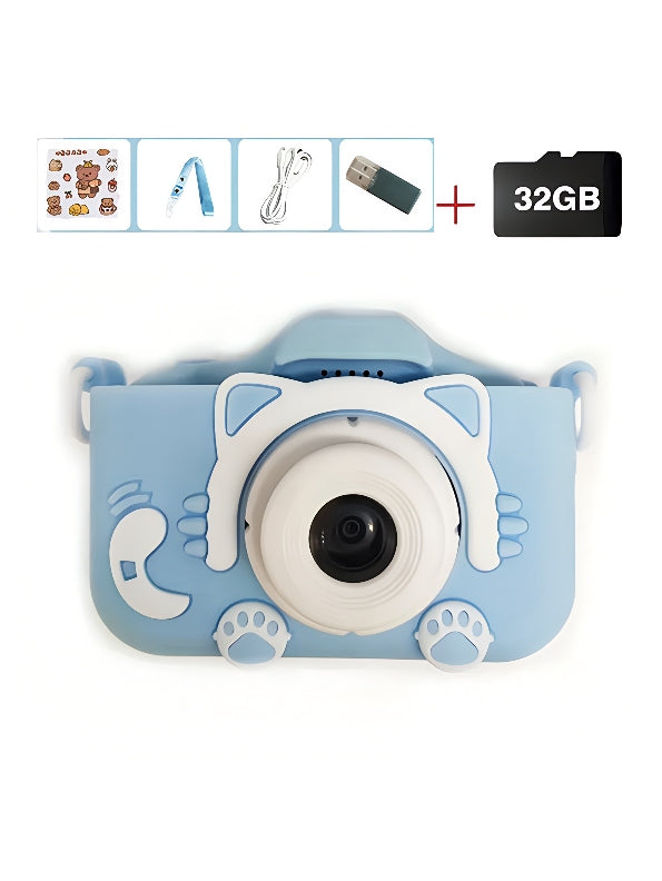 Kids Portable Selfie Camera Toy - Blue (MS-M-48) - Toyloft