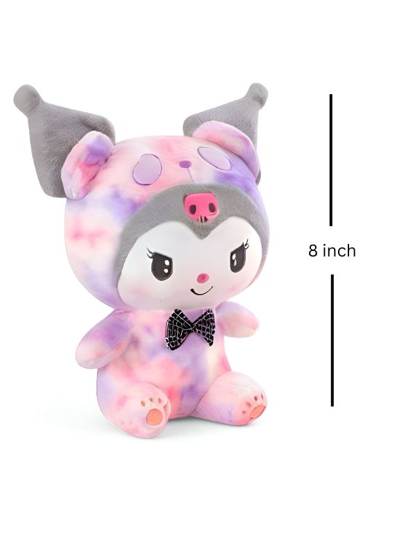 Kuromi Teddy - Soft & Plush 8 Inch Japanese Anime Stuffed Teddy Bear for Kids | MS13982.