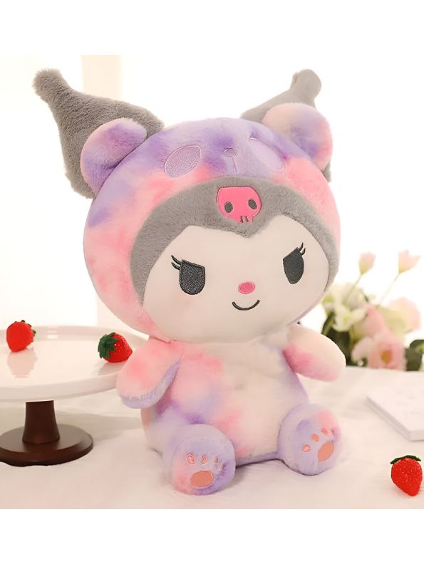 Kuromi Teddy - Soft & Plush 8 Inch Japanese Anime Stuffed Teddy Bear for Kids | MS13982.