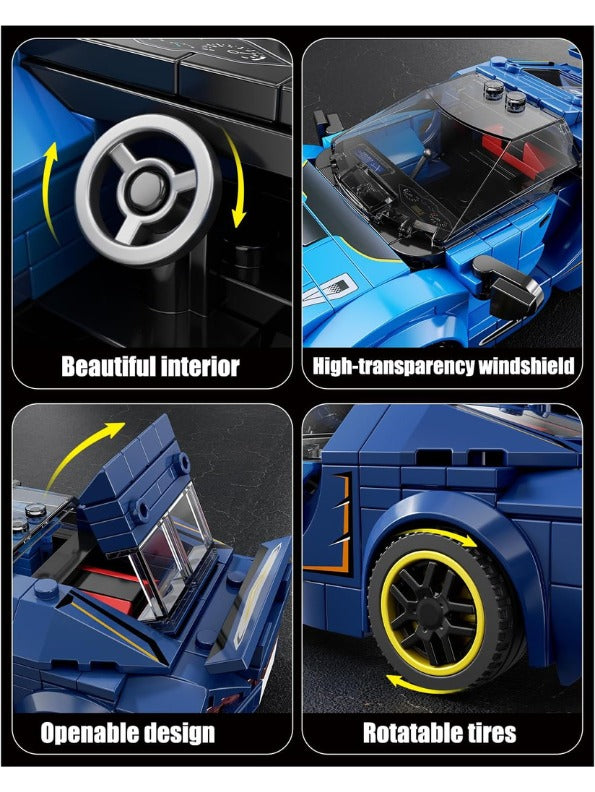 LEGO Racing Car Toy for Kids (MD-N24) - DIY Building Block Set for Creative Play and Fun Racing