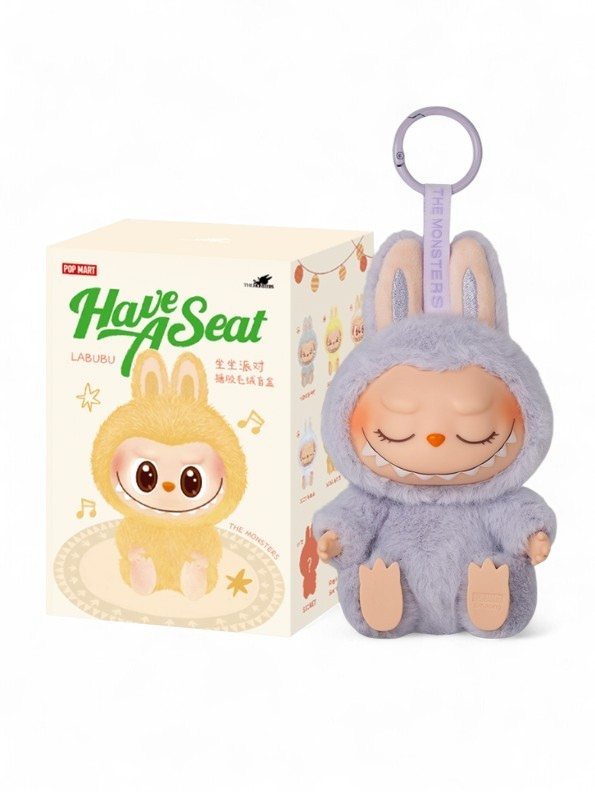 Zizi - Have A Seat Series Box - Blind Box - Official Authentic Barcoded Pop Mart Labubu Vinyl Plush Blind Box