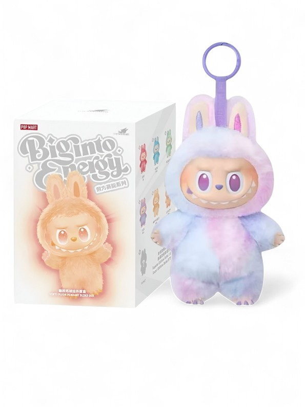 Serenity - Blind Box - Official Authentic Barcoded Pop Mart Labubu Plush – Limited‑Edition Fuzzy Bunny‑Eared Monster - Big Into Energy Collection