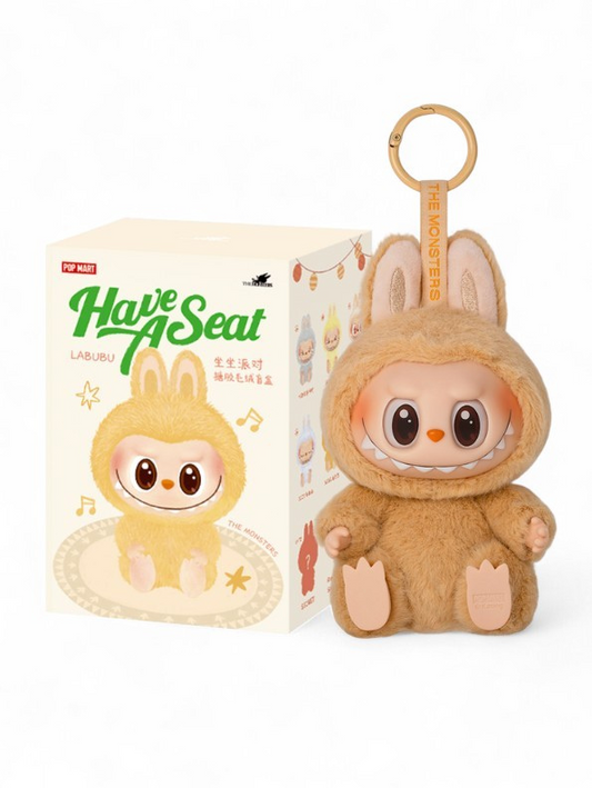 Baba - Have A Seat Series Box - Blind Box - Official Authentic Barcoded Pop Mart Labubu Vinyl Plush Blind Box