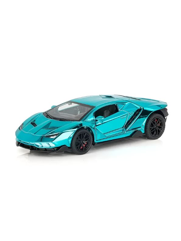 Blue Mirage - Lamborghini Centenario – Diecast Model Car Premium Collectible Toy Scale - 1:32 – Acrylic Display Case