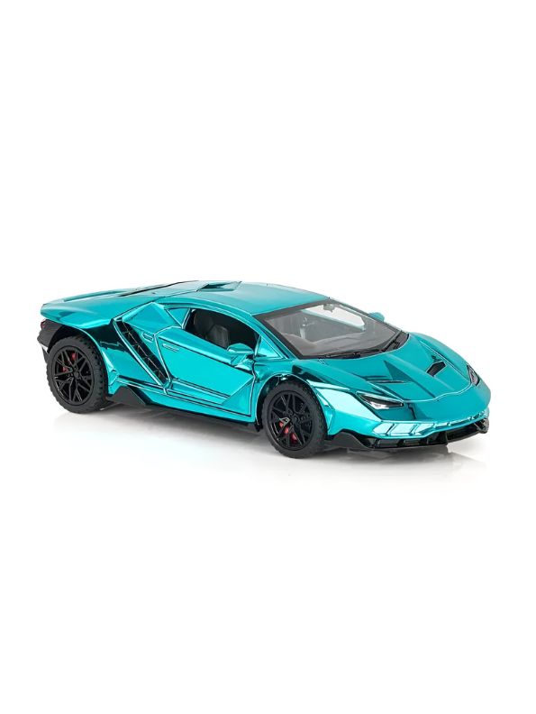 Blue Mirage - Lamborghini Centenario – Diecast Model Car Premium Collectible Toy Scale - 1:32 – Acrylic Display Case