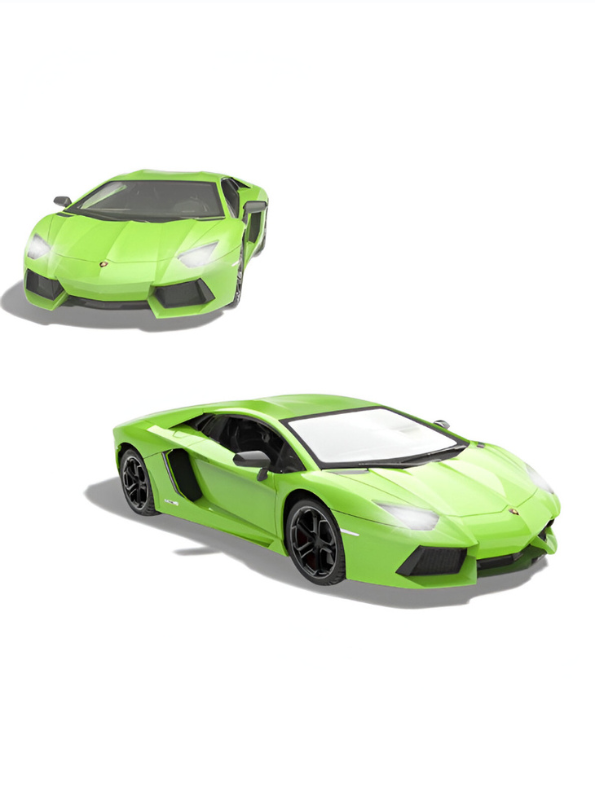 Lamborghini Remote Control Car Rechargeable | High Speed RC Sports Car Toy for Kids Green LMI14041.