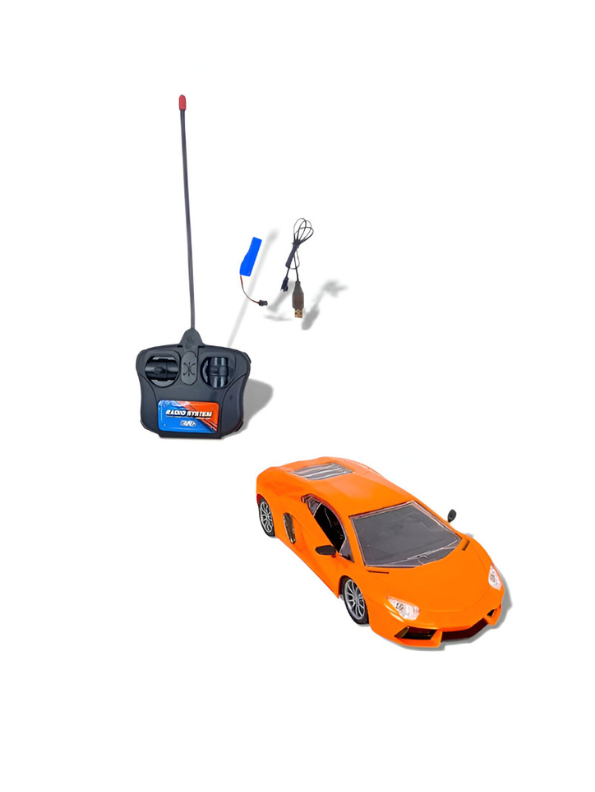 Lamborghini Remote Control Car Rechargeable | High Speed RC Sports Car Toy for Kids Orange LMI14041.
