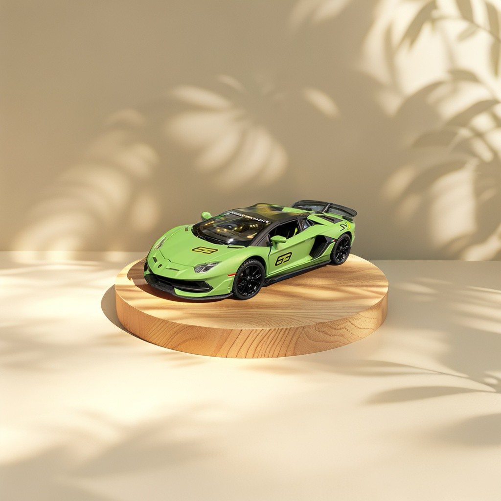 Lamborghini Aventador SVJ 63 Metal Model Diecast Car Scale 1:24 LMI13901 - Free Car Inside.