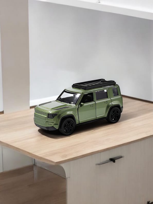 Defender Diecast Car - 1:36 Scale Model - Green | Premium Collectible - TV-N-24