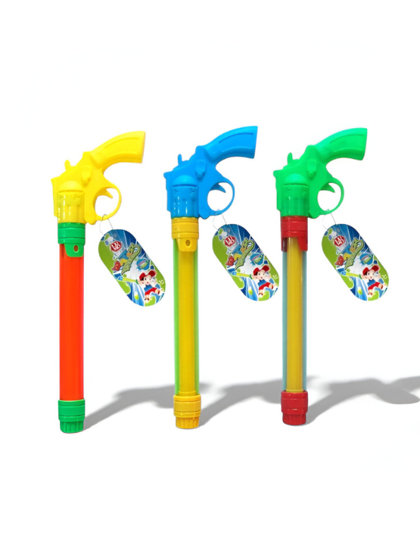 Long Pistol Water Gun Toy – Powerful Outdoor Squirt Gun for Kids, Teens & Adults Yellow LMI16096.