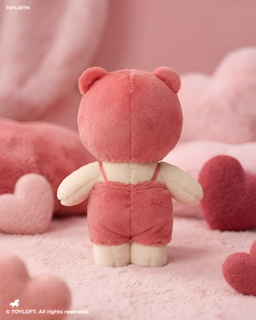 Lotso Costume Plush Bear Doll – 8" Cute Soft Stuffed Toy ST15739