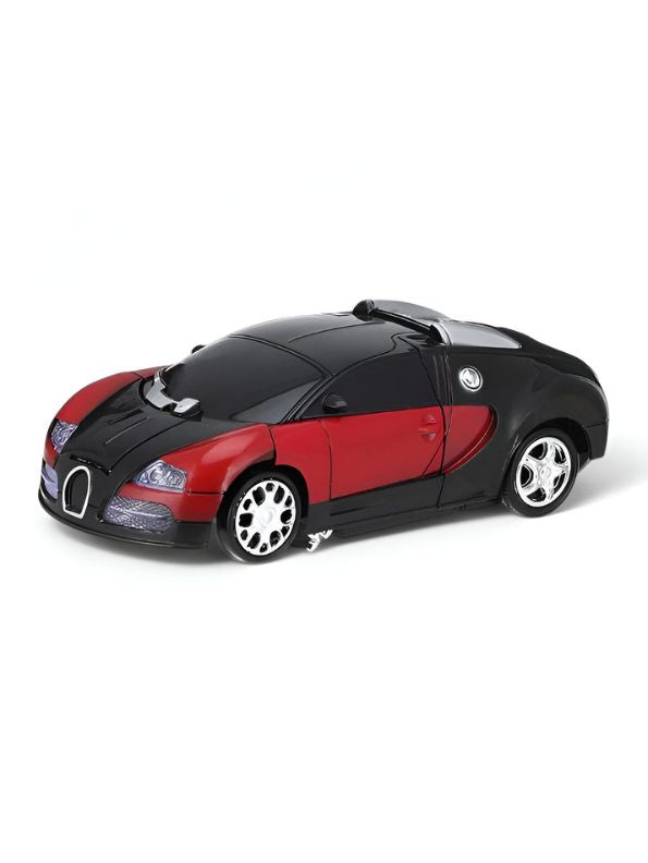 MECHA-ARES 2-in-1 Transformer Bugatti Decepticon Car | Dual Mode Sports Car Robot Toy for Kids.