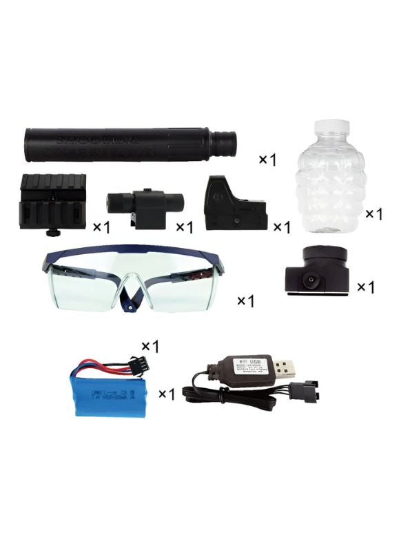 MINI P90 Cross Fire Toy Gun – Lightweight, Realistic Toy for Kids and Cosplay Battles.