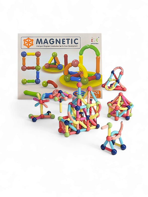 Magnetic Sticks Balls Sets 3D Construction Building Blocks Toys 25