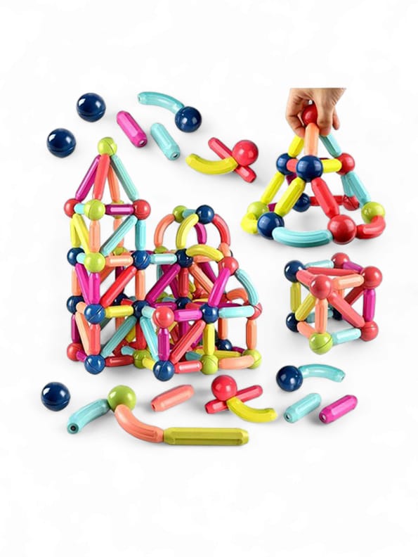 Magnetic Sticks & Balls Construction Kit 36 Pcs (NX.L-J-17) - Toyloft