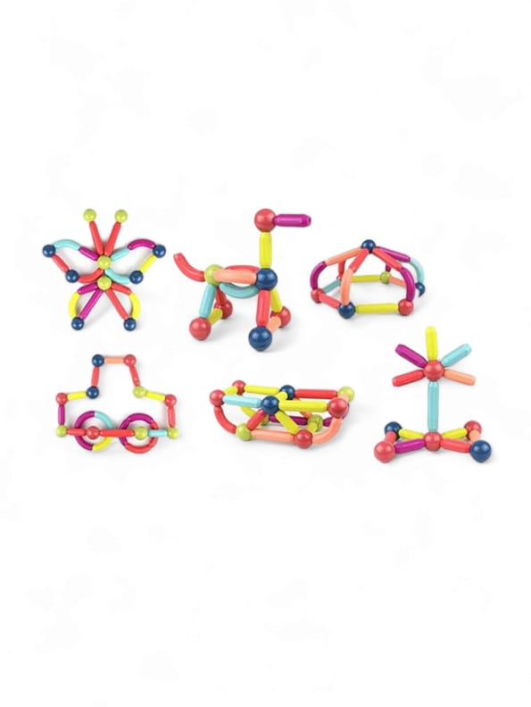 Magnetic Sticks & Balls Construction Kit 42 Pcs (NX.L-J-17) - Toyloft