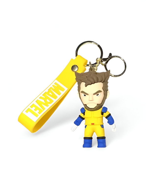 Marvel Wolverine Keychain no mask – Fun Durable Cartoon Keychain