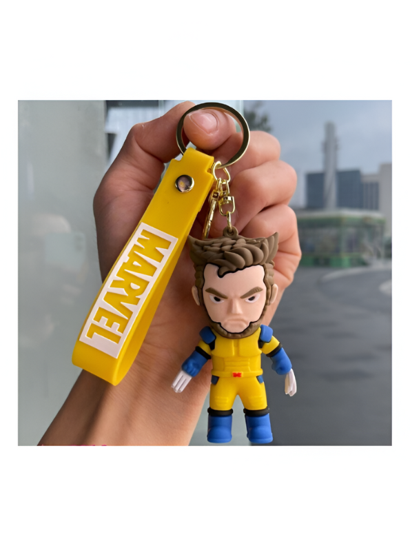Marvel Wolverine Keychain no mask – Fun & Durable Cartoon Keychain NOVHBC-1881210.