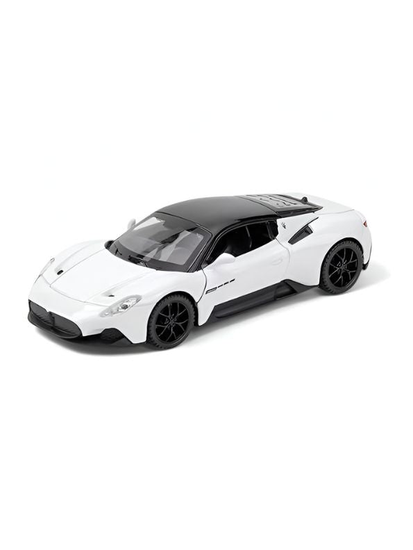 White - Maserati MC20 Diecast Car – Premium Collectible Model for Enthusiasts Scale 1:32.