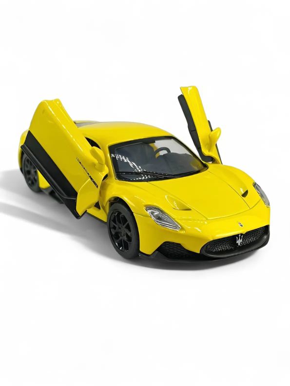Yellow - Maserati MC20 Diecast Car – Premium Collectible Model for Enthusiasts Scale 1:32.