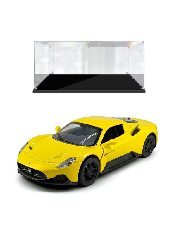 Yellow Maserati MC20 Diecast Car – Premium Collectible Model for