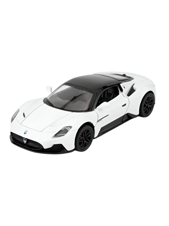 White - Maserati MC20 Diecast Car – Premium Collectible Model for Enthusiasts Scale 1:32.